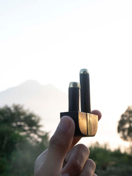 Mini Transformer Handcrafted Pipe from Rosewood