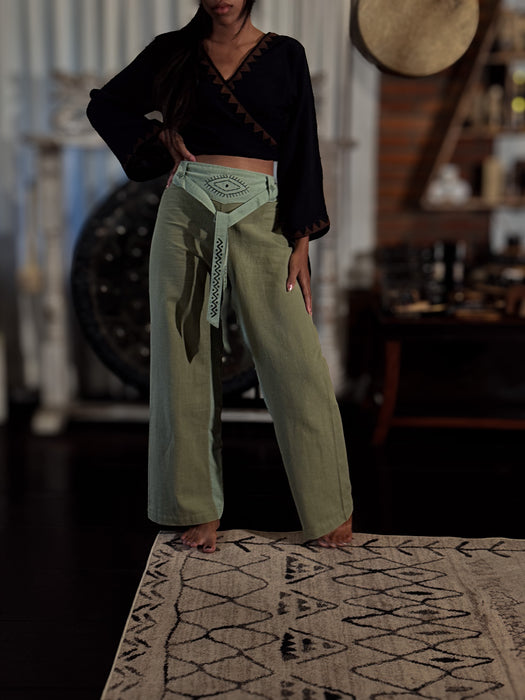 Pants "The Spirit of Freedom" - Boho Yoga Pants