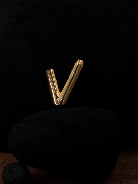 Gold and Silver Plated Ceremonial Pipe