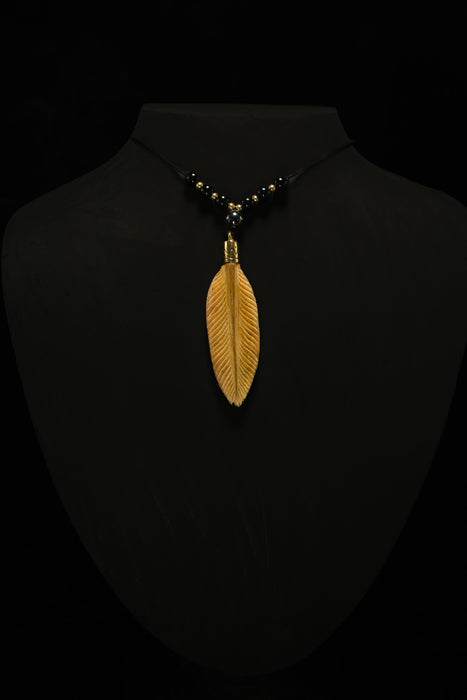 Palo Santo Feather Amulet