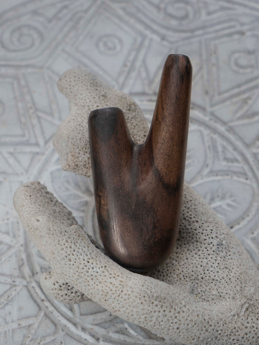 Rosewood Kuripé – Classic Handcrafted Rapé Pipe