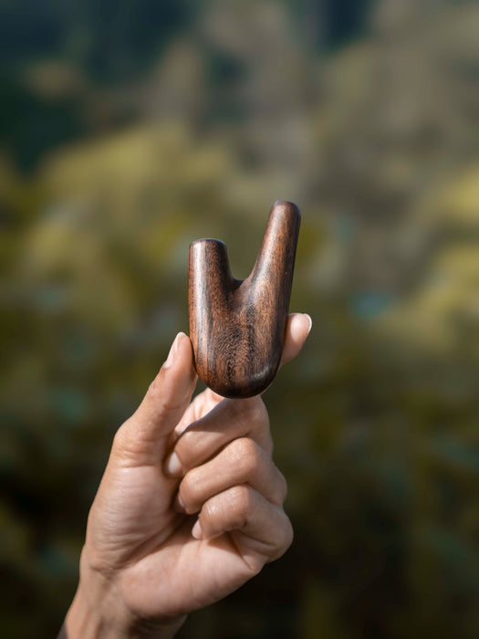 Rosewood Kuripé – Classic Handcrafted Rapé Pipe