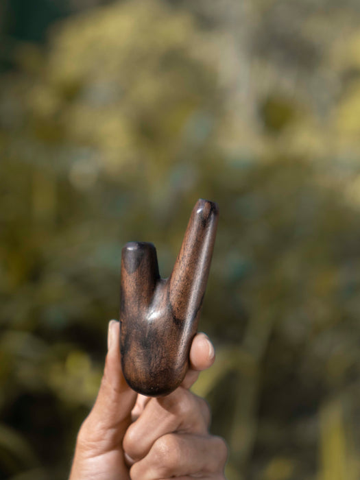 Rosewood Kuripé – Classic Handcrafted Rapé Pipe