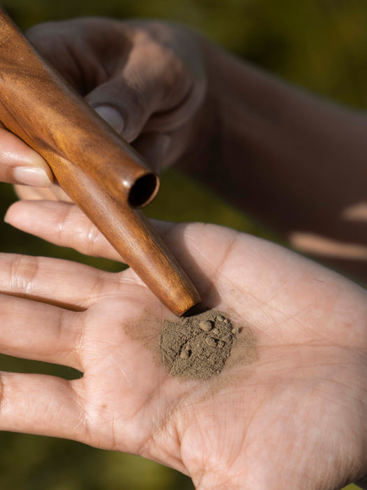 Teakwood Kuripé – Handmade Rapé Pipe