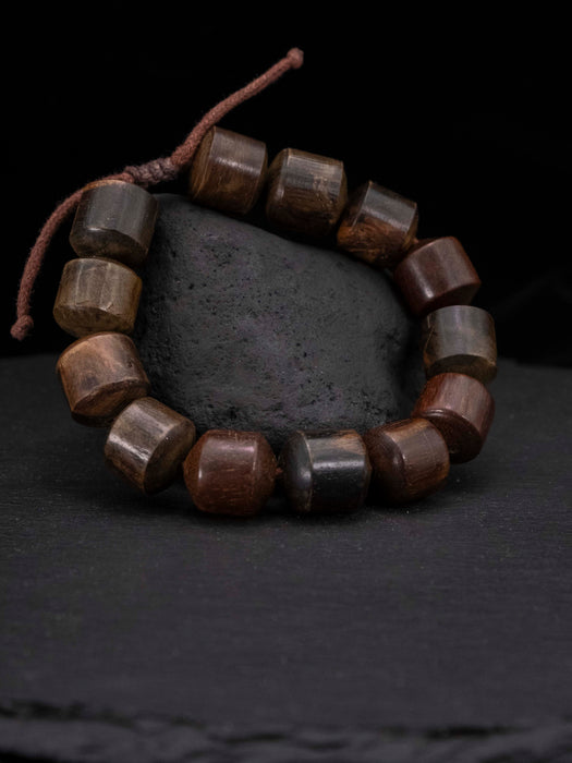 Prayer Bracelet with Natural Beads