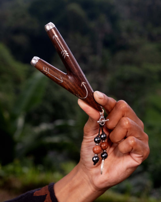 Wooden "Intention" Kuripe