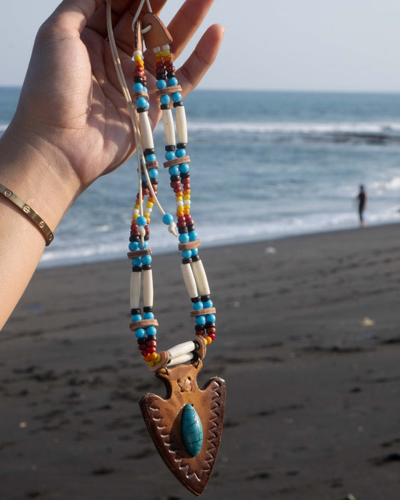 Buffalo Leather Shaman Amulet