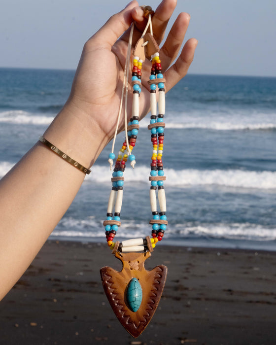 Buffalo Leather Shaman Amulet
