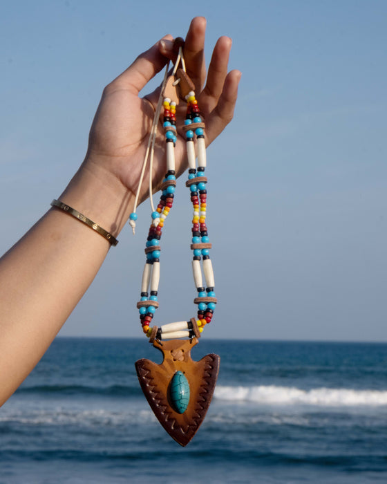 Buffalo Leather Shaman Amulet