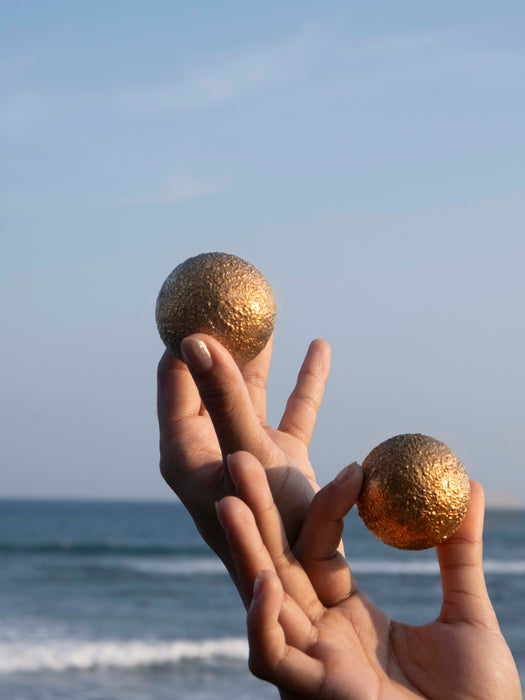 Bronze Musical Stress Relief Balls