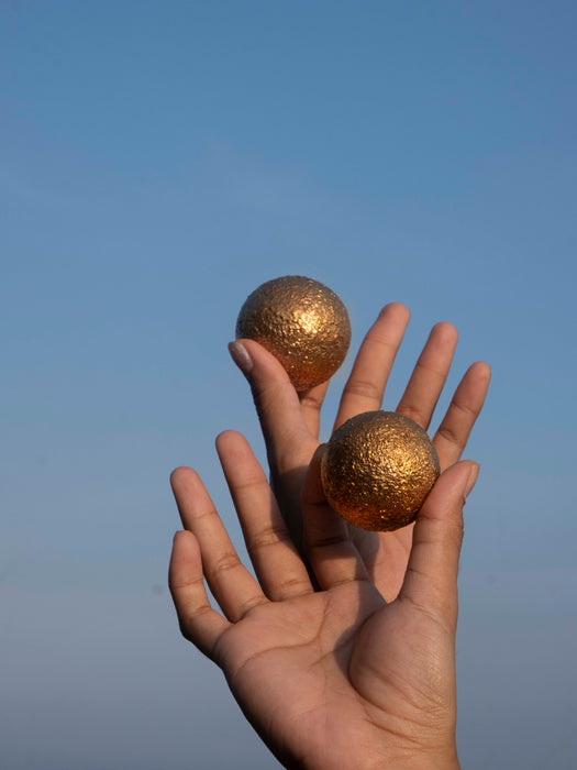 Bronze Musical Stress Relief Balls