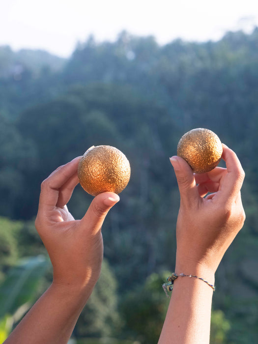 Bronze Musical Stress Relief Balls