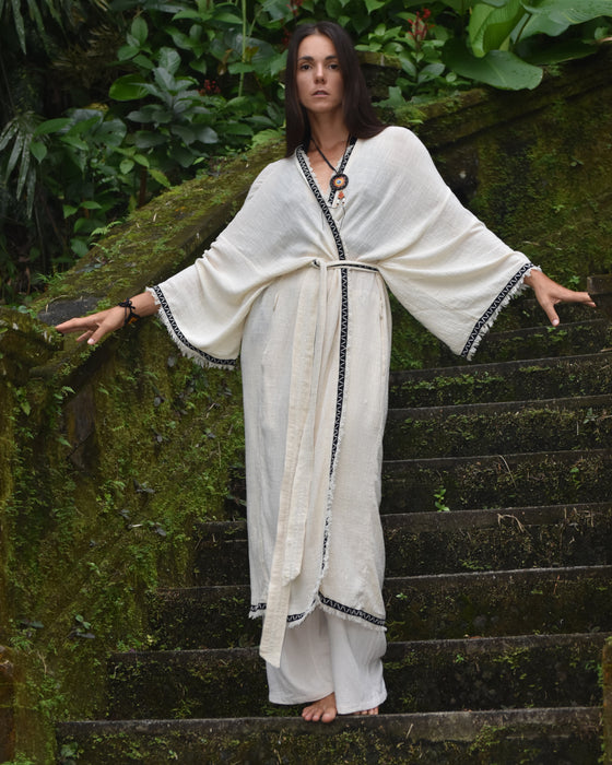 Unisex Boho Cotton Kimono