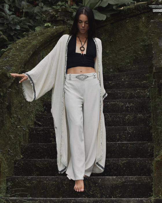 Unisex Boho Cotton Kimono