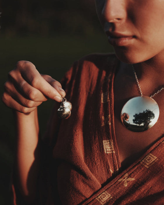 Shaman Mirror Earrings