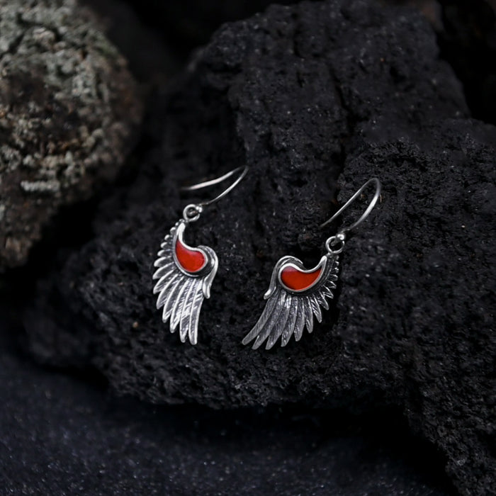 Earrings "Wings of Wisdom"