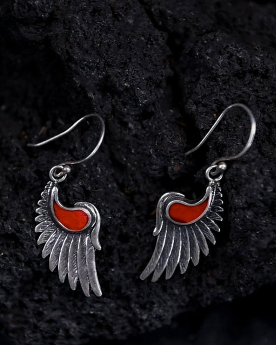 Earrings "Wings of Wisdom"