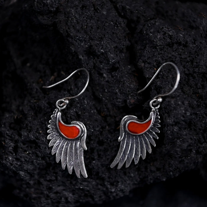 Earrings "Wings of Wisdom"
