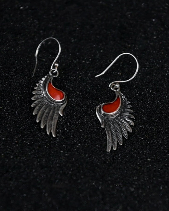 Earrings "Wings of Wisdom"