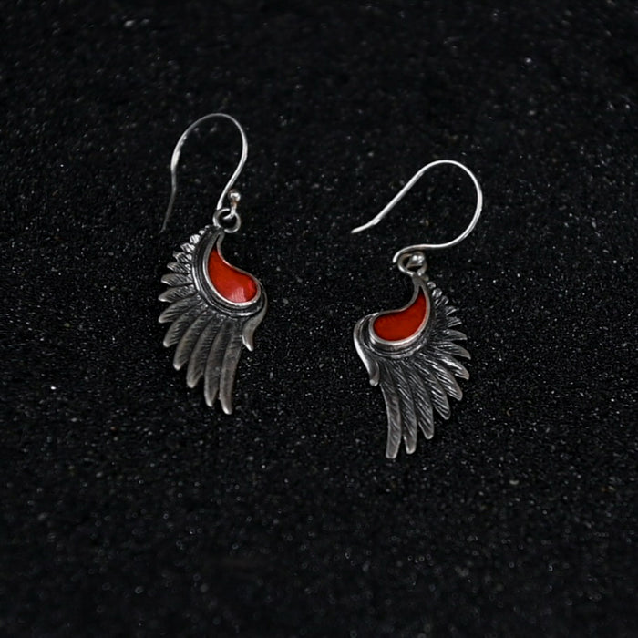 Earrings "Wings of Wisdom"