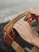 Stylish handmade fanny pack featuring cultural patterns, sturdy construction, and an adjustable strap for all-day comfort