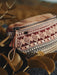 Lightweight yet sturdy handmade waist bag, showcasing cultural patterns and practical storage for phones, wallets, and small items.