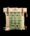 Artisanal ethnic style backpack crafted from natural canvas, featuring distinctive embroidery for the bohemian spirit, ideal for daily ventures and festivals