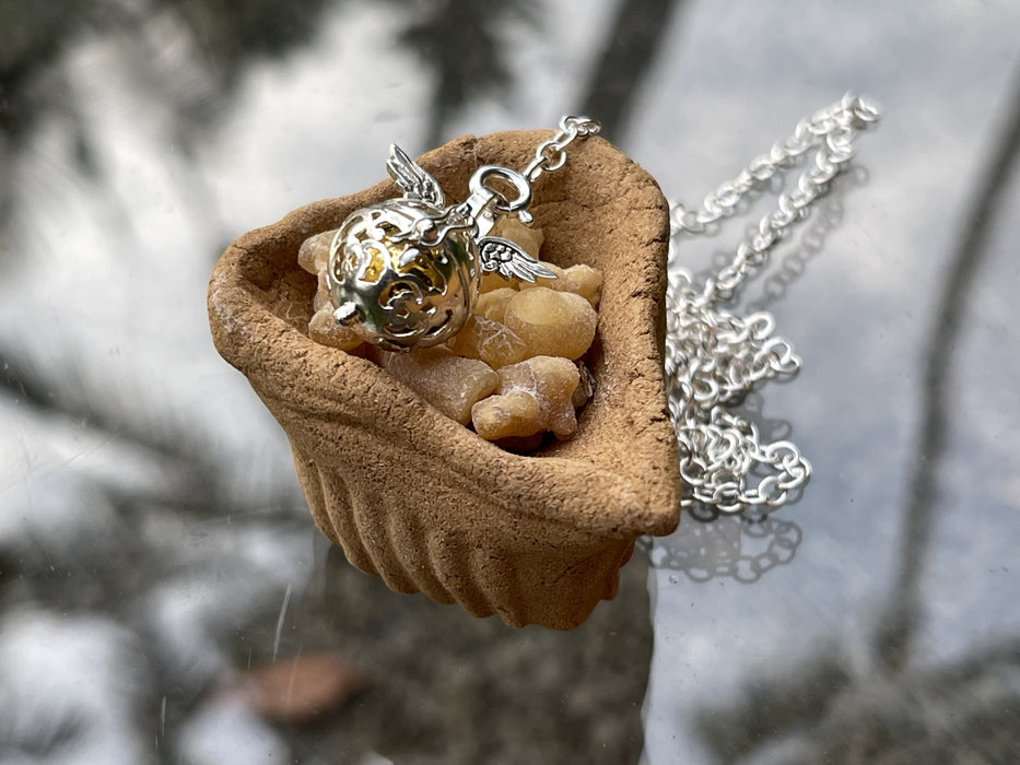 "Angel's Flight" Silver Pendant-Jingle