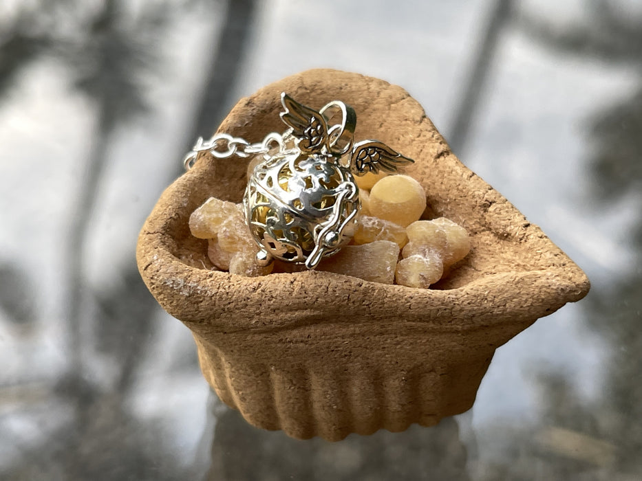 "Angel's Flight" Silver Pendant-Jingle