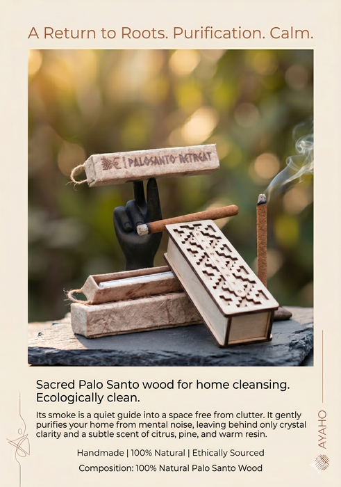 Palo Santo Retreat Incense Set