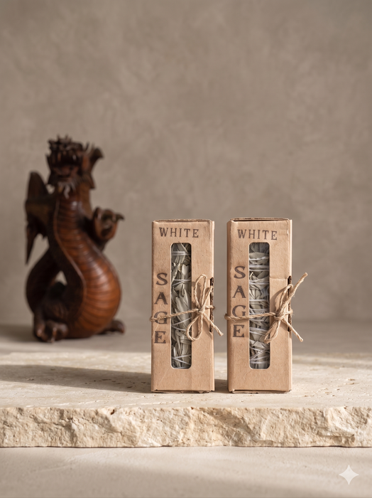 White Sage Smudge Bundle | Natural Dried Sage for Smudging & Energy Cleansing