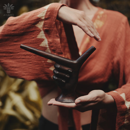 Nature's artistry in the Hand-Shaped Tepi 3D crafted from rosewood, embodying traditional craftsmanship.