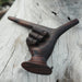 Rich finish of rosewood in the Hand-Shaped Tepi 3D, highlighting its natural beauty and elegance.