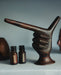 Stunning craftsmanship of the Hand-Shaped Tepi 3D made from rosewood, showcasing its intricate design.