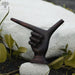  Unique hand form of the Hand-Shaped Tepi 3D crafted from rosewood, providing a comfortable and natural grip.