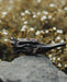Artisan-quality black wood smoking pipe featuring a stunning dragon design, perfect for daily use.