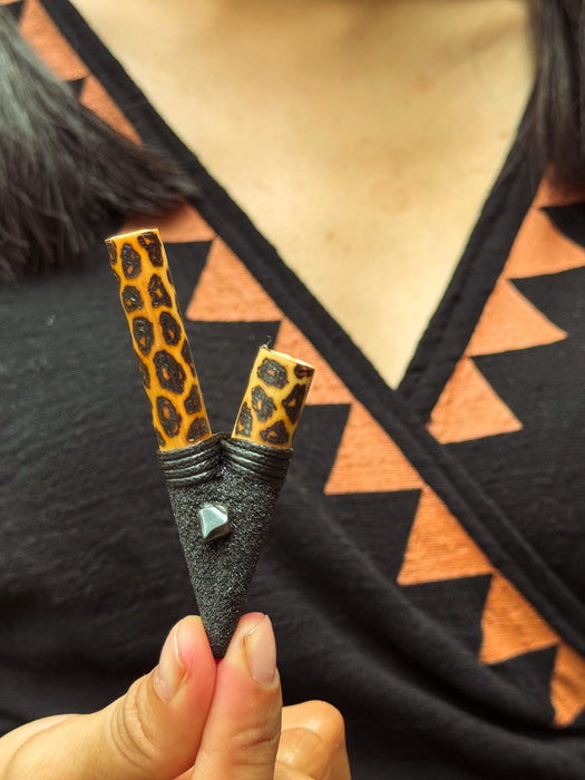 Lava sand Self-Applicator Pipe with hematite