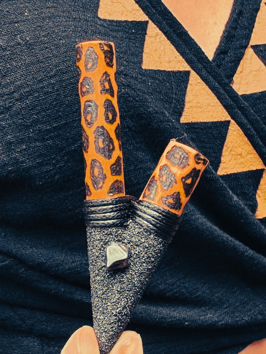 Lava sand Self-Applicator Pipe with hematite