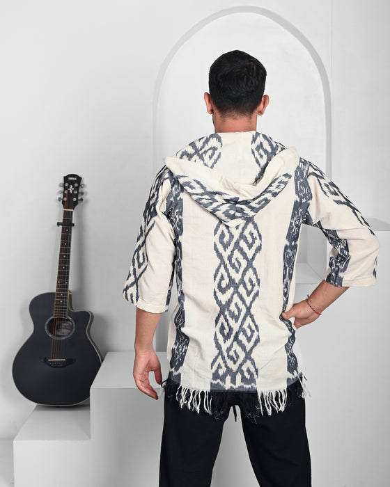 Shamanic Poncho in Boho Style