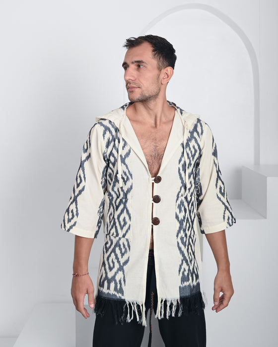 Shamanic Poncho in Boho Style