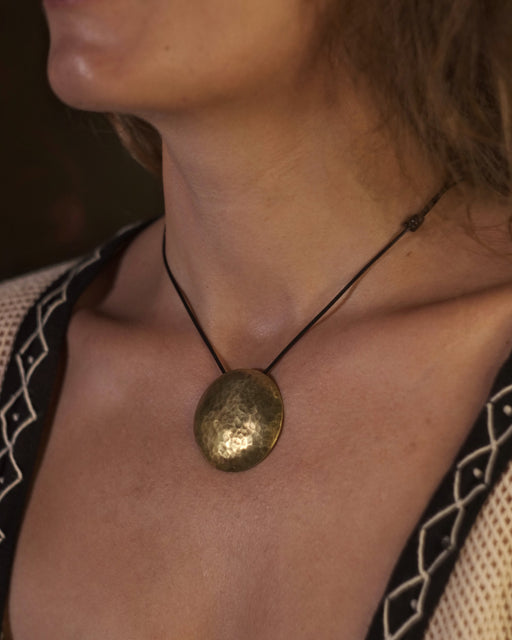 Handcrafted Bronze Shamanic Mirror – Protective Ritual Tool for Shamans and Healers
