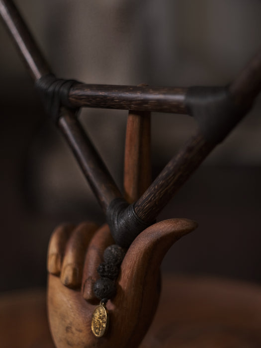 Tepi applicator for Rapé ceremonies
