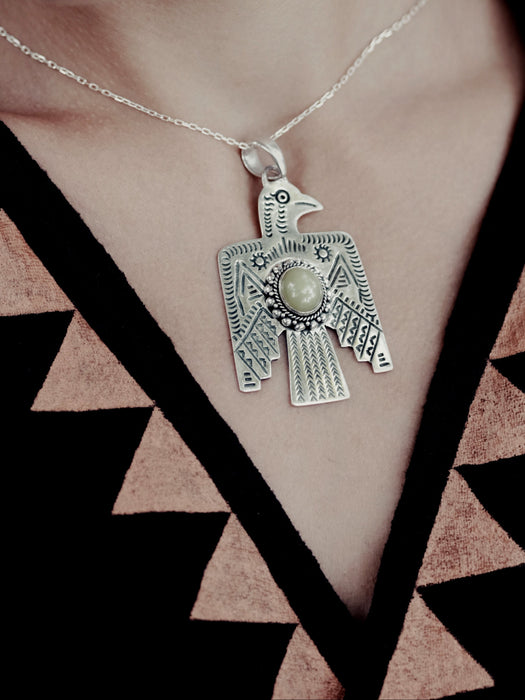 Bird Amulet with Ye Ming Zhu – Spiritual Protection Talisman