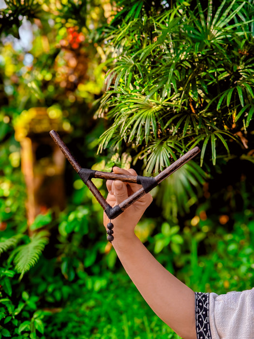 Tepi applicator for Rapé ceremonies