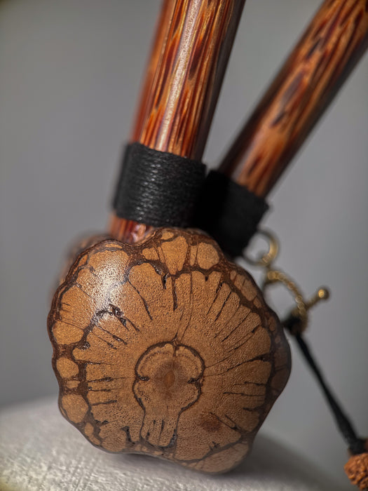 Shamanic kuripe "Double shot" №3