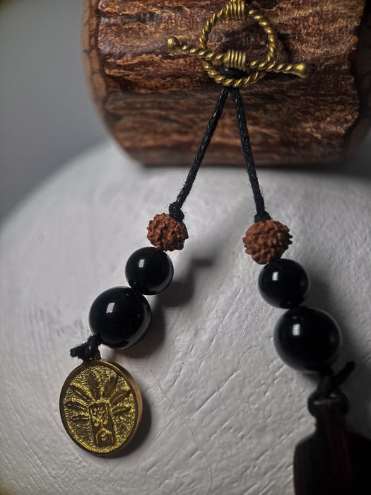 Shamanic kuripe "Double shot" №3