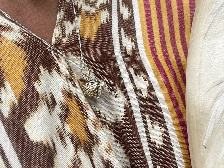 "Angel's Flight" Silver Pendant-Jingle