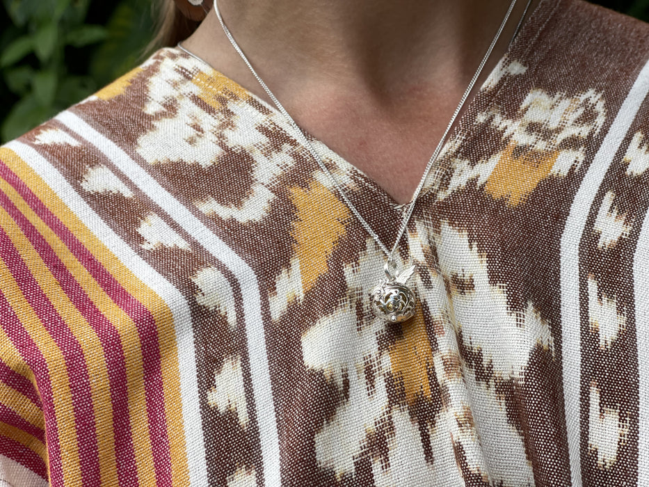 "Angel's Flight" Silver Pendant-Jingle