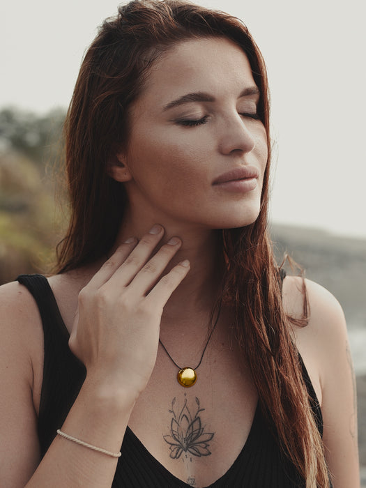 Bronze Shaman Mirror • Handcrafted Talisman for Protection