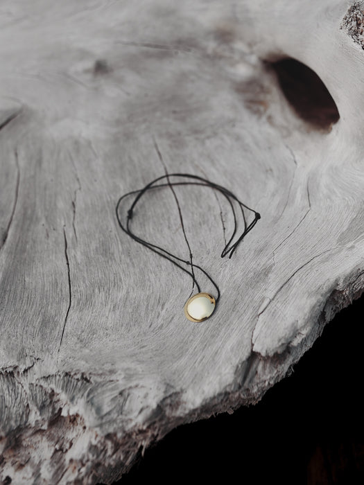 Bronze Shaman Mirror • Handcrafted Talisman for Protection